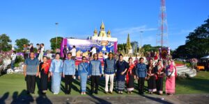 พิธีบวงสรวงพระธาตุเชิงชุม สักการะสิ่งศักดิ์สิทธิ์คู่บ้านคู่เมือง